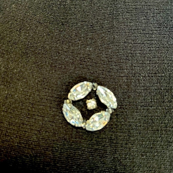 Carmen Marc Valvo Jewel Swing A-line Skater Sweater Knit Skirt Size XL Black‎ - Picture 7 of 7